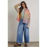 Rainbow Stripe Cardigan
