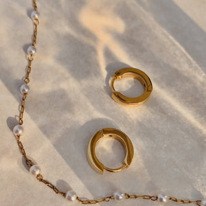 Honey Huggie Hoop