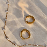 Honey Huggie Hoop