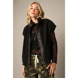 Oversized Fleece Vest, Black (S)