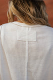 Round Neck Tank Top, Ivory (M,L, 1X-3X)