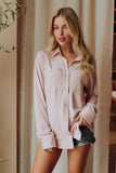 Lt. Pink Super Soft Button Up