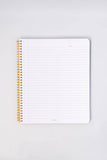 Rough Draft Large Notebook, Cherry Hearts