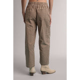 Plaid Patch Pocket Pants, Mocha