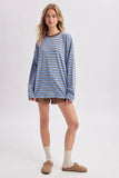 Striped Crewneck Top