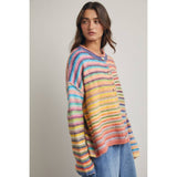 Rainbow Stripe Cardigan