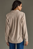 Tan Button Up