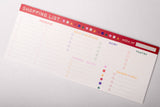 Meal Planner and Shopping List Set, Floral