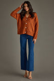Rust Button Up Cardigan