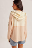Floral Colorblock Hoodie (S-L)