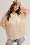 Floral Colorblock Hoodie (S-L)