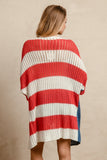 Flag Knit Cardigan (S, L, XL)