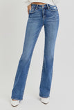 Risen-TC High Rise Straight Jeans