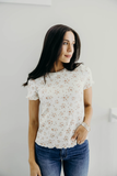 Lettuce Edge Tee- Wild Saffron (XS)