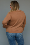 Coffee Weather Sweater- Light Brown