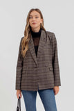 Plaid Blazer