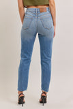 High Rise Mom Jean Cropped
