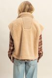Cozy Sherpa Vest (M)