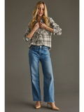 Super Soft Plaid Button Up- Taupe, Black & Tan (S-XL)