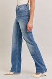 A-semetrical High Rise Dad Jean