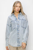 Risen- Oversized Shacket (L, XL)
