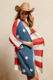 Flag Knit Cardigan (S, L, XL)