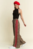 Leopard Contrast Trouser