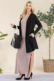Cardigan Hoodie- Black (S,L,1X,2X,3X)