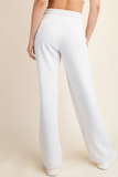 Comfy Luxe Straight Pant, Heather Grey (S, 3x)