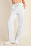 Comfy Luxe Straight Pant, Heather Grey (S, 3x)