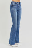 Risen-TC High Rise Straight Jeans