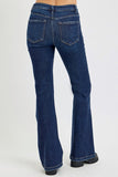 Risen-TC Dark Wash High Rise Flare Jeans (0-3X)
