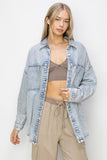 Risen- Oversized Shacket (L, XL)