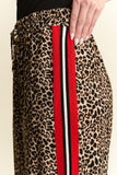 Leopard Contrast Trouser