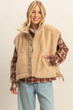 Cozy Sherpa Vest (M)