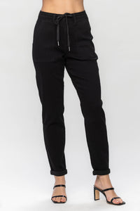 Judy Blue- Black Cargo Joggers