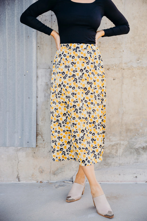 Midi Skirt- Honeycomb (3x)