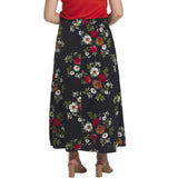 Maxi Slip Skirt- Oriental Garden (XS,M-xl)