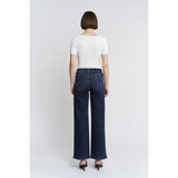 Mica- High Rise Patch Pocket Denim