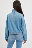 Risen- Pocketed Denim Jacket