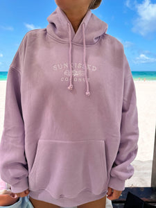 Sunkissed Coconut Hoodie- Lavender (L, XL, 3x)