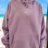 Sunkissed Coconut Hoodie- Lavender (L, XL, 3x)