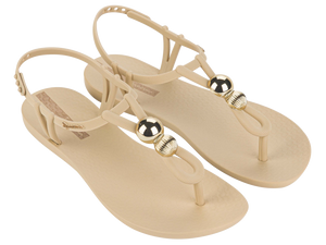 Womens- Ipanema Sphere Sandal Beige/Gold